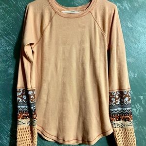 Free People In the Mix Cuff Thermal Large